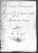 Processos sobre cédulas de crédito do pagamento das praças do Regimento de Infantaria 2, durante a Guerra Peninsular (letra J).