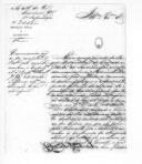 Ofício da Inspecção Fiscal do Exército para o barão de Francos a comunicar a transferência de José Gonçalves Mamede para a 3ª Divisão Militar.