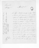 Correspondência de Joaquim António Vellez Barreiros para o duque da Terceira sobre pessoal e vencimentos.