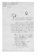 Requerimento do soldado José Francisco de Magalhães com a respectiva nomeação para a Companhia de Incêndios do Porto e carta de privilégios da Companhia do Fogo do Porto.