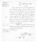 Correspondência de José Joaquim Gomes de Castro para o duque da Terceira sobre remessa de relações nomais de sargentos, cabos e praças que formaram o Regimento de Granadeiros e Caçadores do Porto.