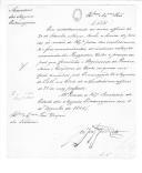 Correspondência de José Joaquim Gomes de Castro para o duque da Terceira sobre remessa de relações nomais de sargentos, cabos e praças que formaram o Regimento de Granadeiros e Caçadores do Porto.