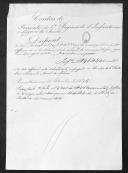 Processo da liquidação das contas do tenente Jaques Francisco Dupond, que serviu no 1º Regimento de Infantaria Ligeira da Rainha.