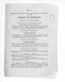 Ofícios de várias entidades para a Secretaria de Estado dos Negócios da Guerra que serviram de base para a publicação das Ordens do Exército nº 1 à nº 5 e da nº 6 à nº 9 do ano de 1846.