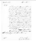 Ofícios assinados pelo coronel Joaquim José Machado Rego, comandante do quartel da Cova da Moura, para o administrador do concelho de Montemor-o-Novo  sobre deserções de militares.  