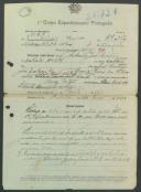 António José Martins  - Soldado - Regimento de Infantaria nº17