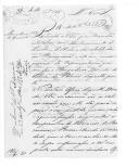 Correspondência do visconde de Vila Nova da Gaia para o conde do Bonfim, secretário de Estado dos Negócios da Guerra, sobre licenças militares no Regimento de Infantaria 16.
