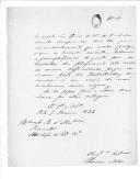 Correspondência de Tomás Norten para Baltazar de Almeida Pimentel sobre vencimentos e transportes.