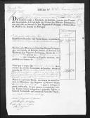 Títulos de crédito passados pela Comissão Encarregada da Liquidação das Contas dos Oficiais Estrangeiros (legação portuguesa em França), que estiveram ao serviço de D. Maria II (letra M).