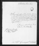 Ofício do capitão Domingos José de Sousa para o major José Roberto Maciel, do Regimento de Milícias de Barcelos, sobre o envio de documentos.