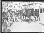 "Requisição de cavalos."