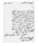 Correspondência do visconde de Monte Alegre para o marquês de Tancos sobre proclamações e criação de guerrilhas para combater os rebeldes, remetendo relação de recruta que assentou praça no Batalhão de Voluntários Realistas de Valença e relação dos oficiais das ordenanças das capitanias-mores da província do Minho e mapa dos homens armados da referida província.

