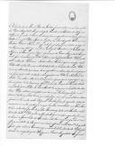 Carta de assinada por vários habitantes das Caldas da Rainha para ministro da Guerra sobre guerrilha miguelista de Alcobaça que espalha o terror.  