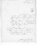 Correspondência de Manuel Gonçalves de Castro, sargento-mor de Gaia, dirigida a D. Miguel Pereira Forjaz, secretário de Estado dos Negócios da Guerra, remetendo mapa relativo ao recrutamento de indivíduos destinados a prestarem serviço nas Milícias.