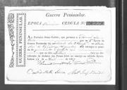 Cédulas de crédito sobre o pagamento das praças do Batalhão de Caçadores 4, durante a 1ª época na Guerra Peninsular (letra A).