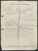 Carlos Moreira - Soldado - 1.º Batalhão do Regimento de Infantaria 6