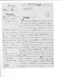 Ofício do barão de Setúbal, da 1ª Repartição da Secretaria Geral do Ministério da Guerra, para o duque da Terceira sobre redução das forças de perseguição de guerrilha e saltadores.