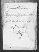 Processos sobre cédulas de crédito do pagamento das praças do Regimento de Infantaria 2, durante a Guerra Peninsular (letra M).