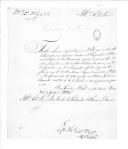 Correspondência de José António de Sousa Cardoso para conde de Saldanha sobre Companhia de Veteranos do Minho, Companhia de Veteranos de Valença e Companhia de Veteranos de Viana.