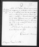 Aviso e minuta do conde de São Lourenço para Gregório Gomes da Silva, a mandar lavrar o decreto para promoção de pessoal.