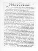 Panfletos e proclamação apelando apoio à Rainha e à Constituição de 1822.
