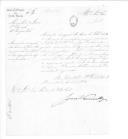 Ofício do general Vasconcelos para o conde de Vila Real sobre a dissolução da Companhia de Segurança Pública.