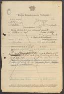 José Manuel Jacinto - Soldado - 9ª. Compª. 3º. Bat. Regimento de Infantaria nº. 17
