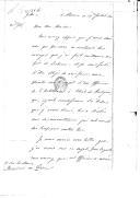 Carta do duque de  Wellington, para  D. Miguel Pereira Forjaz, ministro e secretário de Estado dos Negócios da Guerra, fazendo queixa de um oficial de Artilharia que permitiu visitas às obras  de Sobral de Monte Agraço contra o que estava determinado, pedindo averiguação.