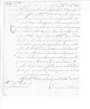 Correspondência do conde de São Lourenço para o conde de Barbacena remetendo relações de armas, correame e arreios que faltam remeter para o Trem de Faro, artigos necessários para a Companhia de Cavalaria de Lagos, Tavira e recebidos pelo Arsenal Real do Exército.