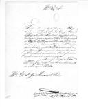 Correspondência de Manuel Joaquim de Melo Brandão, governador Militar de Coimbra, para João Honorato Rolim, Quartel-Mestre General do Exército, sobre  remessa de material de guerra existente no Depósito de Munições de Guerra de Coimbra para Santarém, procedimentos para o fabrico de pólvora no laboratório quimíco da Universidade de Coimbra e armamento, remetendo relações das munições, armamento e fardamento enviado do Depósito de Coimbra para Santarém.