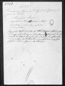 Processo da liquidação das contas do capitão Floury de Barros que serviu no 1º Regimento de Infantaria Ligeira da Rainha.