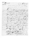 Correspondência de José Benedito de Melo, do Governo das Armas de Trás-os-Montes, para Cândido José Xavier remetendo proclamações afixadas pelos rebeldes.