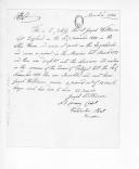 Processo sobre o requerimento do soldado Joseph Wilkinson do Regimento de Lanceiros da Rainha.