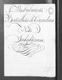 Processos sobre cédulas de crédito do pagamento dos sargentos e oficiais do Batalhão de Caçadores 3, durante a Guerra Peninsular.