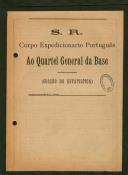 Bernardino José Setas - Capitão de Administração Militar