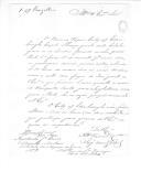 Aviso da Repartição de Estrangeiros para a 1ª Repartição da 2ª Direcção do Ministério da Guerra, remetendo o ofício, enviado por engano, de José Vanzeler para Agostinho José Freire, ministro da Guerra, com o horário de partida do barco a vapor "City of Edinburgh" para Londres.