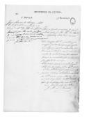 Processo sobre um requerimento do soldado José Maria de Sousa, da 5ª Companhia do Regimento de Infantaria 5 na Madeira.