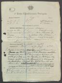 Joaquim Rodrigues - Soldado - Regimento de Infantaria nº 4
