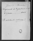 Cédula de crédito sobre o pagamento do oficial do Regimento de Infantaria 14, durante a 6ª época na Guerra Peninsular.