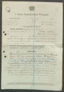 Joaquim Rodrigues - Soldado - 11ª. Compª. Regimento de Infantaria nº. 4
