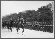 Cerimónia militar com Sidónio Pais.