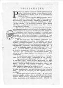 Proclamações dirigidas aos habitantes da cidade do Porto e aos militares do Algarve sobre a sublevação no Porto e sobre os militares do Algarve que não foram obedientes aos seus comandantes.