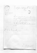 Ofício da repartição do ajudante general do Batalhão Nacional de Caçadores de São João de Areias para o visconde de Campanhã a enviar uma relação de antiguidades dos oficiais do dito batalhão.