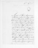 Ofício do barão da Portela para o barão de Molelos sobre o requerimento do soldado Cristóvão Maria de Sousa, julgado em Conselho de Guerra e condenado ao degredo na India.