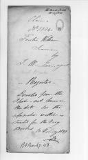 Processo de requerimento do marinheiro William Foster que serviu na Marinha a bordo da fragata Dona Maria, de compensação financeira pelo tempo de serviço em Portugal. 