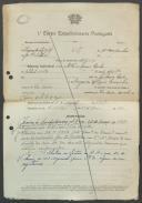 António Maria Canho - Soldado - 11ª Comp. 3º Bat. Reg. Inf. nº17