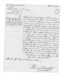 Ofício de João da Silveira de Lacerda, do Governo das Armas da Beira Baixa, para o conde de Barbacena Francisco participando o juramento da Carta Constitucional de 1826.