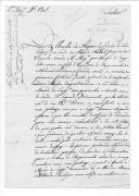 Processo sobre o requerimento de Úrsula da Alegria, esposa de Manuel Joaquim de Sequeira, cabo de Esquadra do Regimento de Milícias de Portalegre.