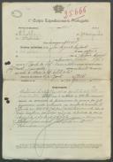 José Augusto Esposto - Soldado - Regimento de Infantaria nº17