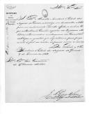 Correspondência de G. A. Pereira de Sousa para o comandante da 4ª Divisão Militar sobre vencimentos, decretos sobre a entrada em vigor da Carta Constitucional de 1826, administração e pessoal.